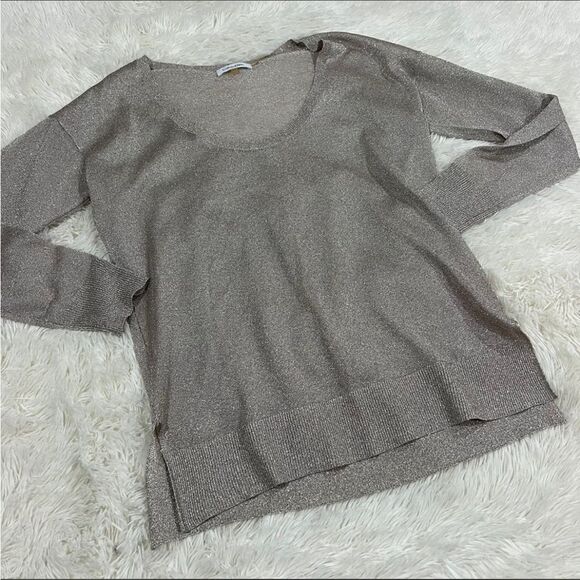 Calvin Klein metallic blouse xs - Picture 1 of 6